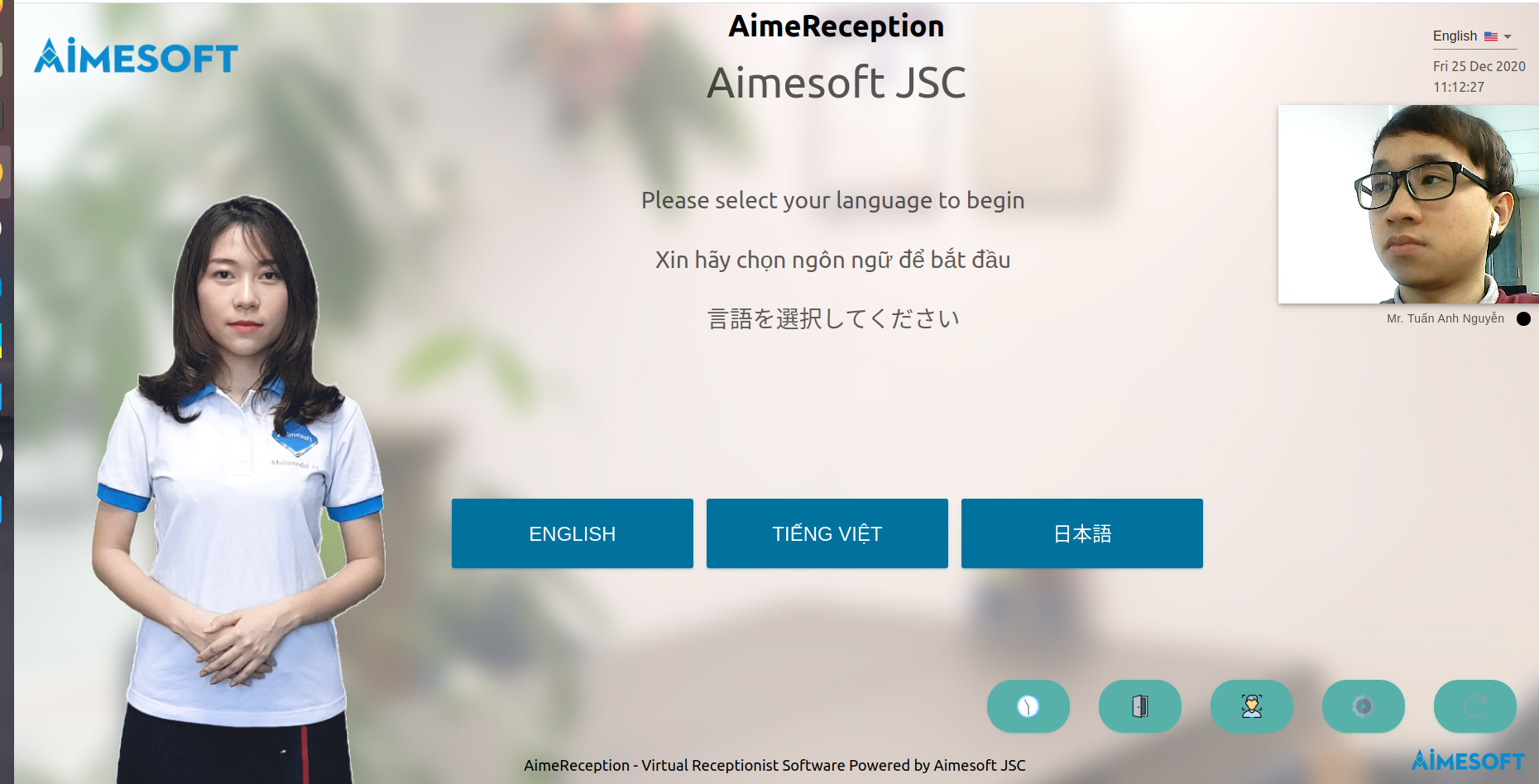 
                                                                        AimeReception - Phần mềm Nhân viên Lễ tân ảo